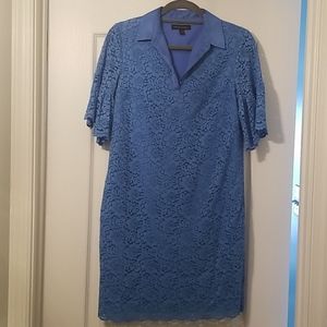Banana Republic Blue Lace Dress
